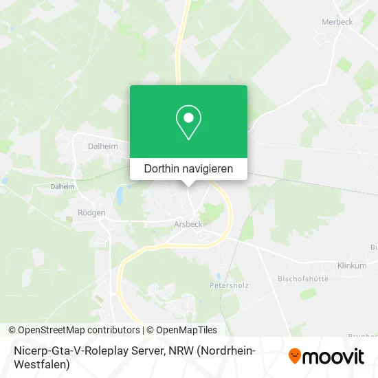 Nicerp-Gta-V-Roleplay Server Karte