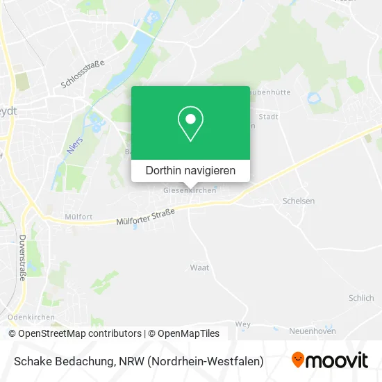 Schake Bedachung Karte