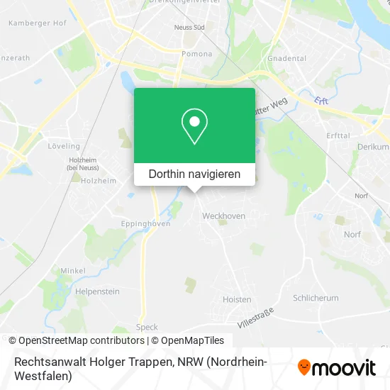 Rechtsanwalt Holger Trappen Karte