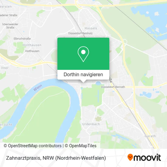 Zahnarztpraxis Karte