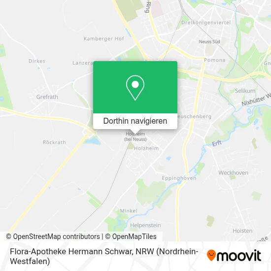 Flora-Apotheke Hermann Schwar Karte