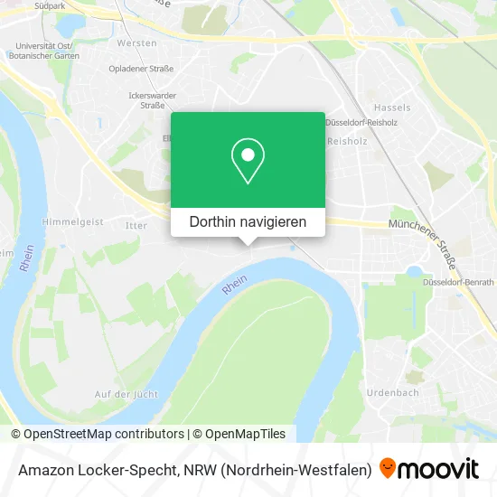 Amazon Locker-Specht Karte