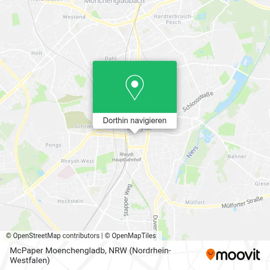 McPaper Moenchengladb Karte