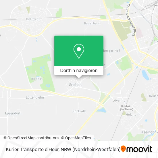 Kurier Transporte d'Heur Karte