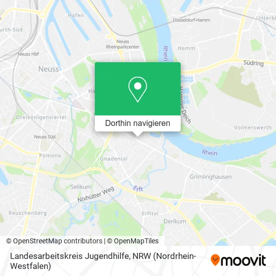 Landesarbeitskreis Jugendhilfe Karte