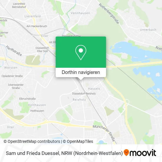 Sam und Frieda Duessel Karte