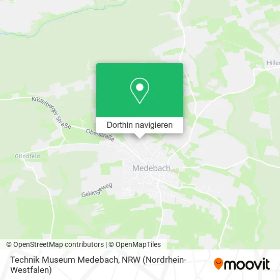 Technik Museum Medebach Karte