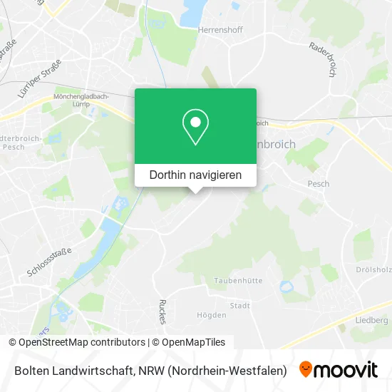 Bolten Landwirtschaft Karte