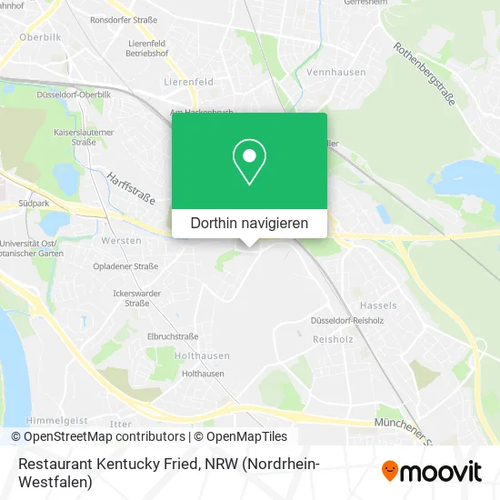 Restaurant Kentucky Fried Karte