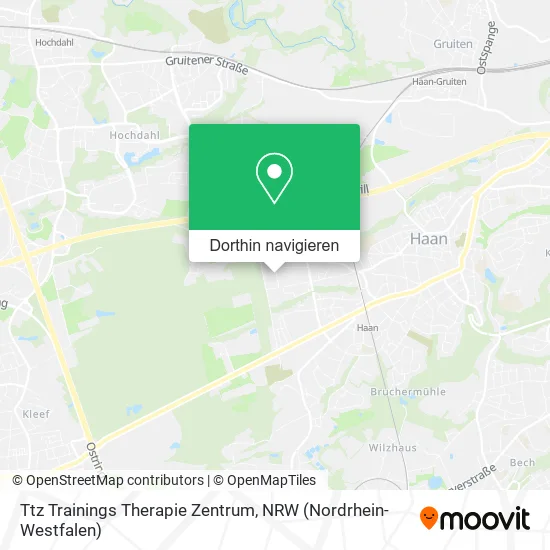 Ttz Trainings Therapie Zentrum Karte