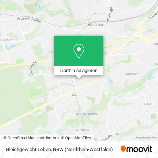 Gleichgewicht Leben Karte