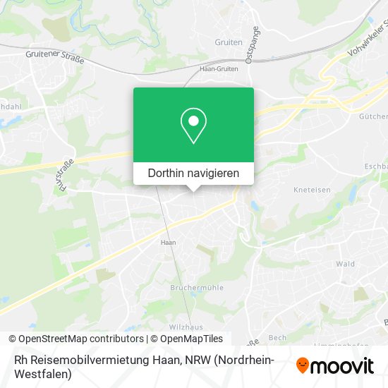 Rh Reisemobilvermietung Haan Karte