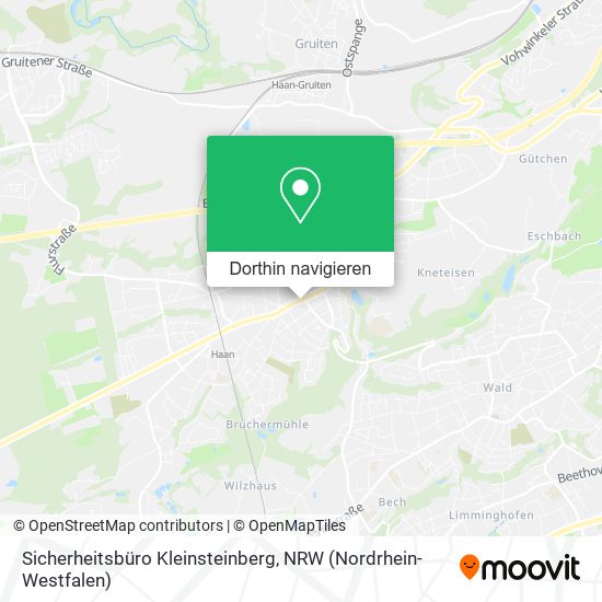 Sicherheitsbüro Kleinsteinberg Karte