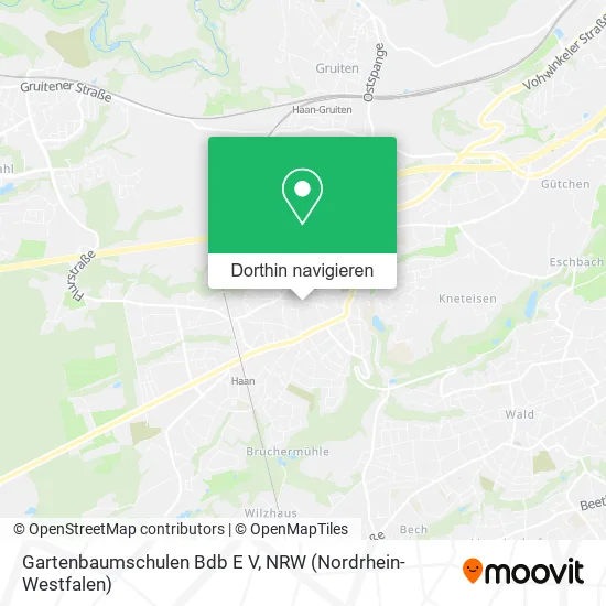 Gartenbaumschulen Bdb E V Karte