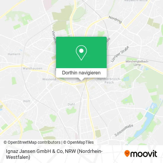 Ignaz Jansen GmbH & Co Karte