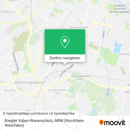 Biegler Video-Warenschutz Karte