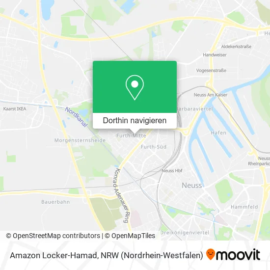 Amazon Locker-Hamad Karte