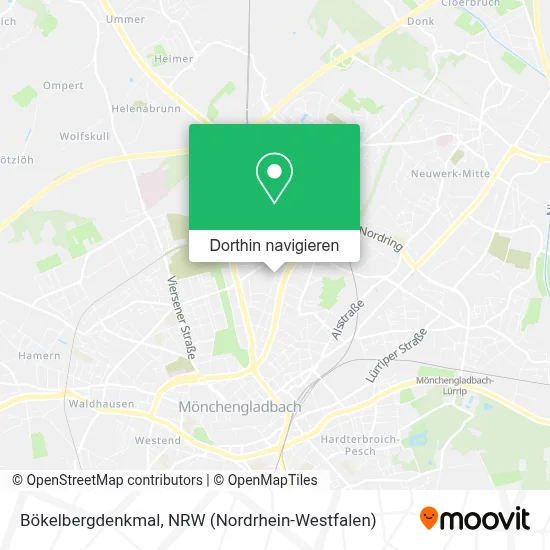 Bökelbergdenkmal Karte