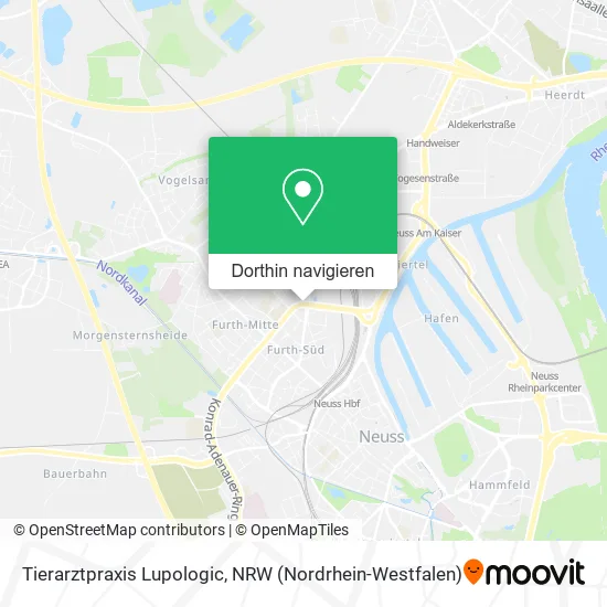 Tierarztpraxis Lupologic Karte