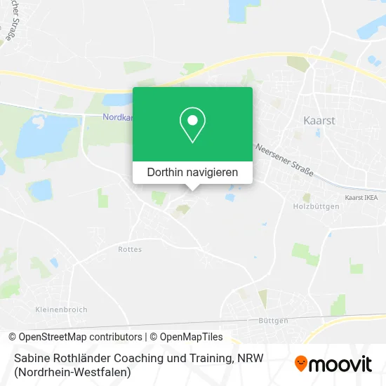 Sabine Rothländer Coaching und Training Karte