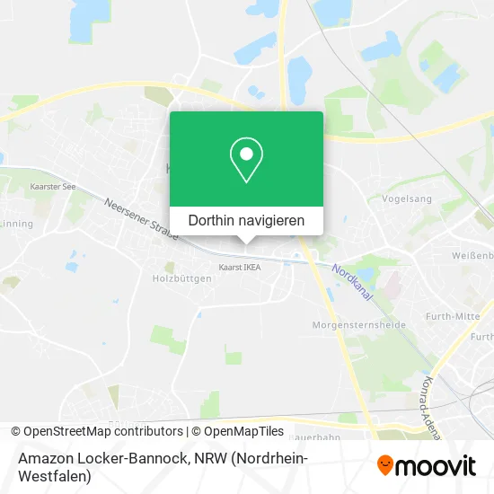 Amazon Locker-Bannock Karte