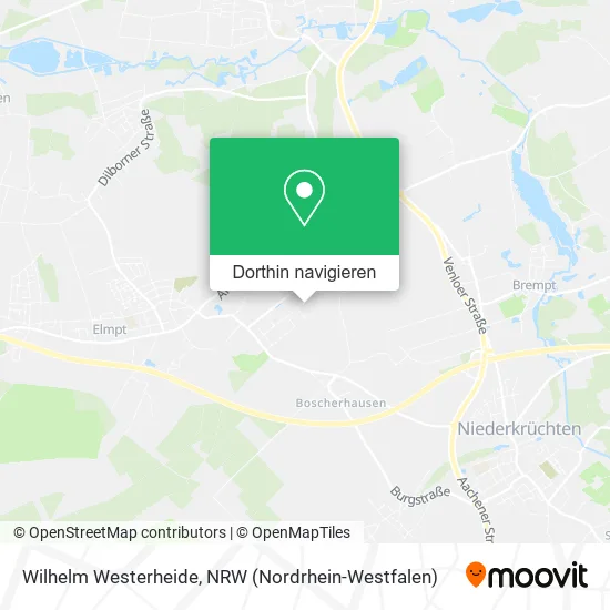 Wilhelm Westerheide Karte