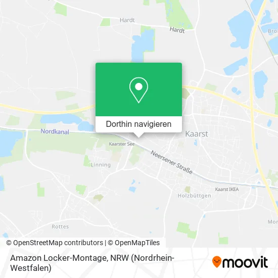 Amazon Locker-Montage Karte