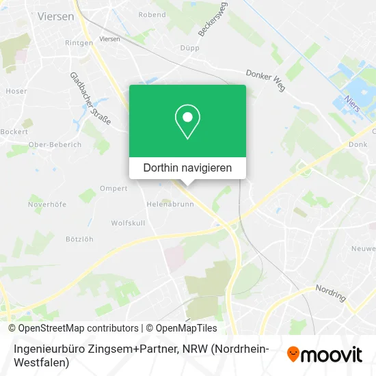 Ingenieurbüro Zingsem+Partner Karte