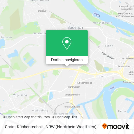 Christ Küchentechnik Karte