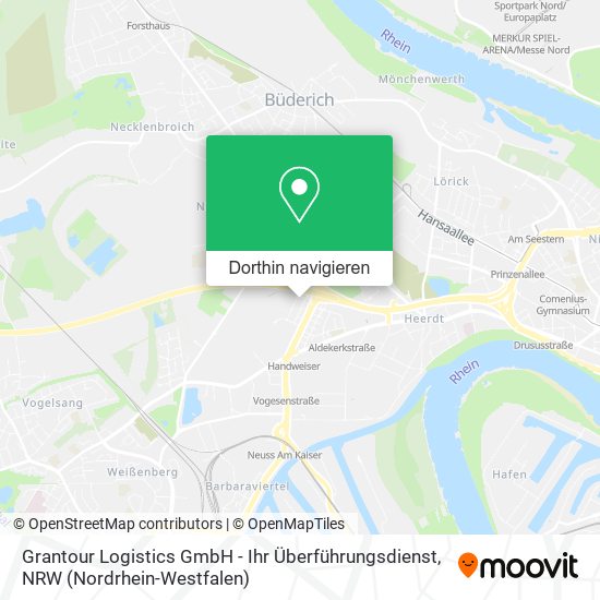 Grantour Logistics GmbH - Ihr Überführungsdienst Karte