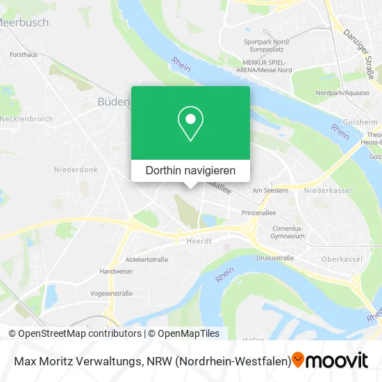 Max Moritz Verwaltungs Karte