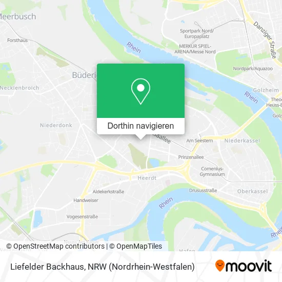 Liefelder Backhaus Karte