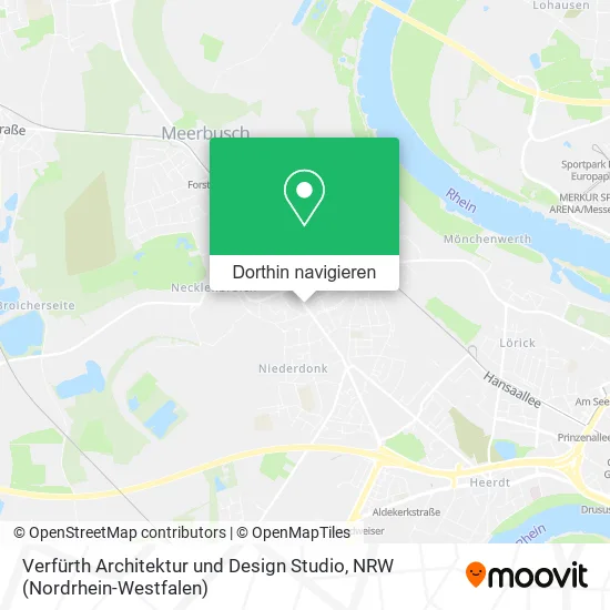 Verfürth Architektur und Design Studio Karte