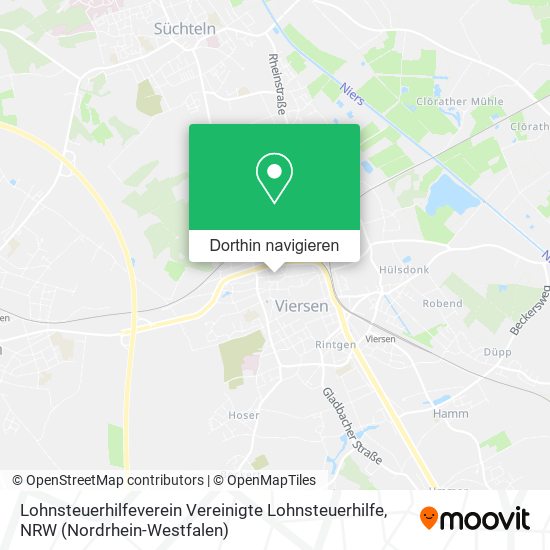 Lohnsteuerhilfeverein Vereinigte Lohnsteuerhilfe Karte