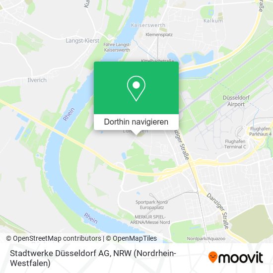 Stadtwerke Düsseldorf AG Karte
