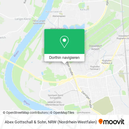 Abex Gottschall & Sohn Karte