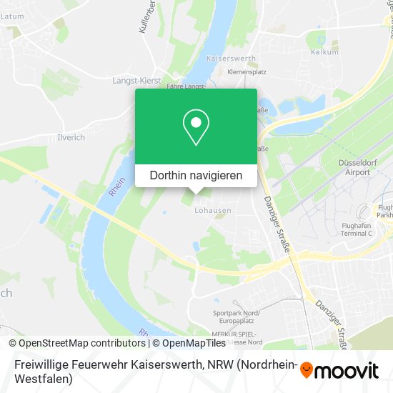 Freiwillige Feuerwehr Kaiserswerth Karte