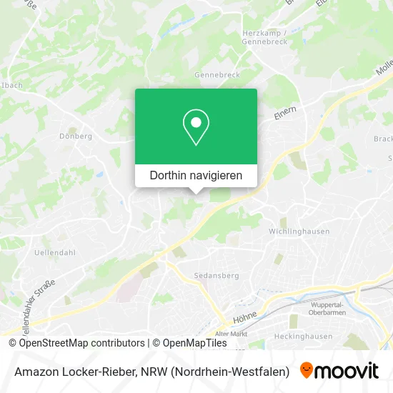 Amazon Locker-Rieber Karte