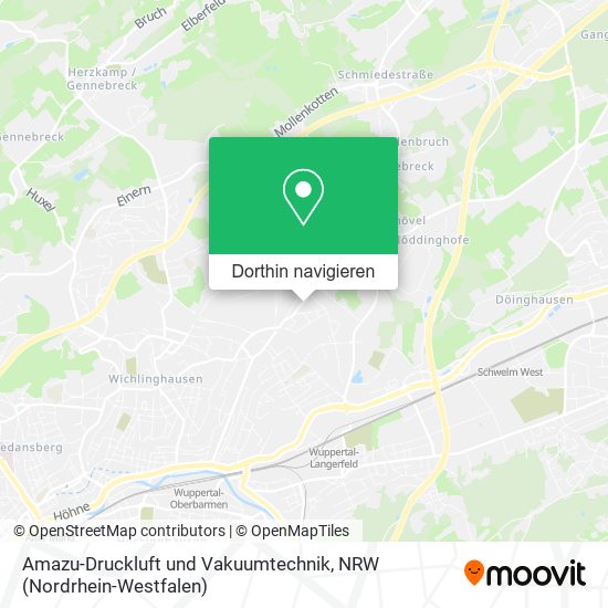 Amazu-Druckluft und Vakuumtechnik Karte