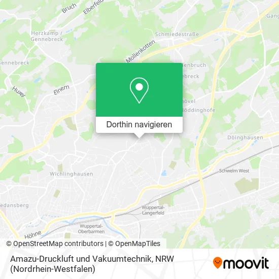 Amazu-Druckluft und Vakuumtechnik Karte