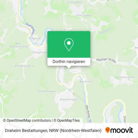 Draheim Bestattungen Karte