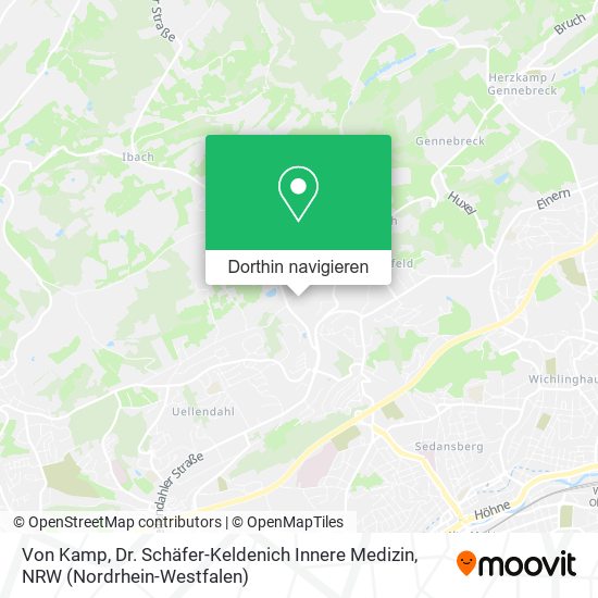 Von Kamp, Dr. Schäfer-Keldenich Innere Medizin Karte