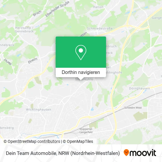 Dein Team Automobile Karte