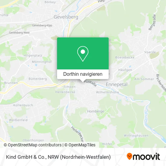 Kind GmbH & Co. Karte