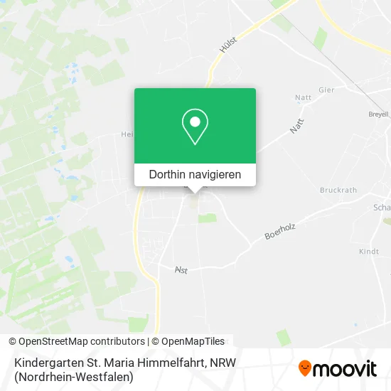 Kindergarten St. Maria Himmelfahrt Karte