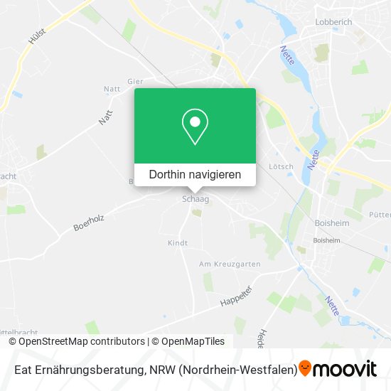 Eat Ernährungsberatung Karte