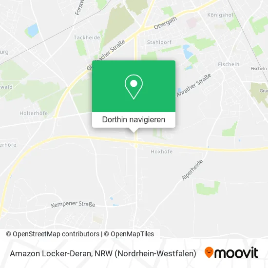 Amazon Locker-Deran Karte