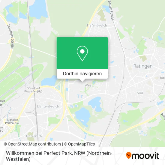 Willkommen bei Perfect Park Karte