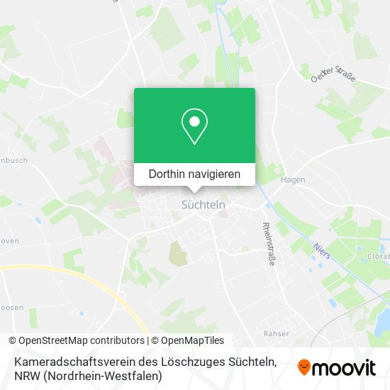 Kameradschaftsverein des Löschzuges Süchteln Karte