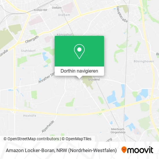 Amazon Locker-Boran Karte